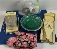 Kitchen Lot With Chopper Bowls  & More
