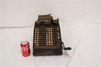 Vintage Burroughs Adding Machine, As Is