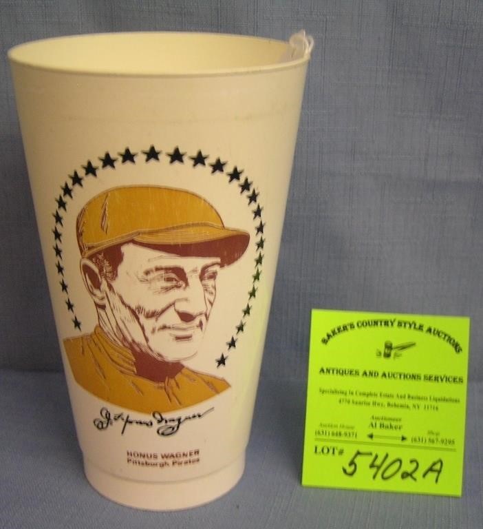 Vintage Honus Wagner Pittsburg Pirates sports cup
