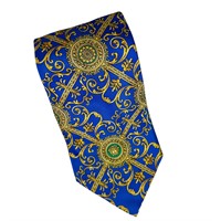 Versace Gianni Medusa Multicolor Silk Tie