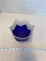 Flower Shaped Glass bowl