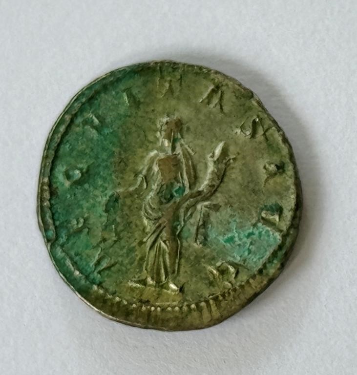 INTERESTING ROMAN EMPIRE EMBOSSED COIN