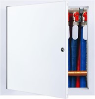 White Access Panel  Metal  24 x 24 Inch