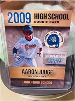 2009 HS Rookie Aaron Judge Linden HS