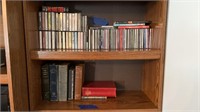 CDs, cassettes , books