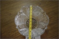 Clear Glass Serving Bowl