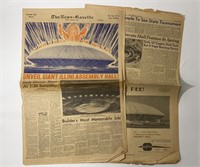 News Gazette 1969 Unveiling Assembly Hall Edition