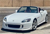 2008 Honda S2000 2 Door Convertible Coupe