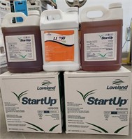 6 Jugs of StartUp Herbicide & 1 Jug of LI-700