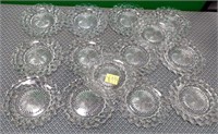 11 - 8 IN CLEAR PLATE SET (Y114)