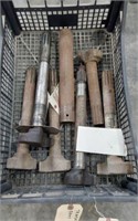 TRACTOR BRAKE CAMS AND TUBES- CONTENTS OF CRATE