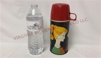 Mid Century 1962 Barbie Doll Thermos #2025H