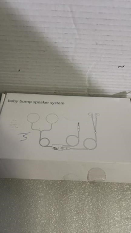 Baby bump speaker system