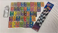 1992 Richard Petty Cards & Start Your Engines Flag