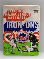 1968 Fleer Baseball Iron-Ons Pack
