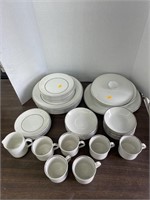 English ironstone dish set