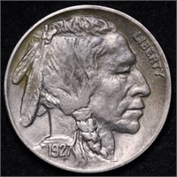 1927 High AU Grade Buffalo Nickel