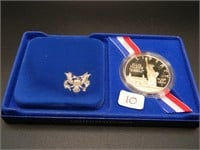 1986 Statue Liberty Silver $1 Proof
