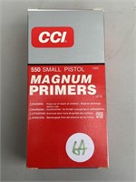 1000 CCI 550 Small Pistol Magnum Primers