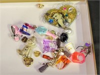 VTG Acrylic Lucite Rings & More