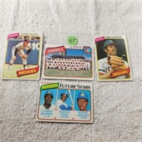 4 1981 Topps Cards