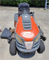 HUSQVARNA YTH 24K54 RIDING LAWN MOWER  [OUT FRONT]