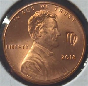 2018 Virgo stamped Penny