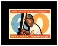 1960 Topps High #566 Hank Aaron AS VG