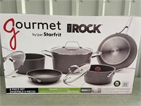 8 Piece The Rock Gourmet Cookware Set