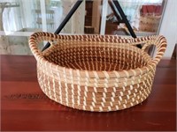 Sweetgrass Basket- Double Side Handles