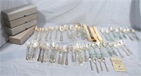 66 PC-1950s STERLING FLATWARE SET*FINE ARTS*NOS