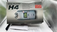 Handy Recorder H4 in Box with Manuals Etc.