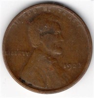 1922 No D Wheat Cent