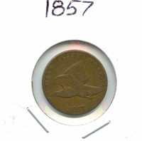 1857 Flying Eagle Cent