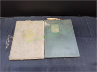 Vintage 1926 The Galleon & 1924 The Owl Yearbook