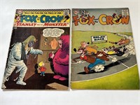 2 DC Comics Fox and the Crow #76, 102