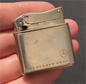 Vintage Mercedes Benz Advertising Lighter