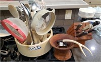 Utensil Carousel, Knife Block, etc.