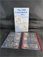 1998 Uncirculated Coin  Set