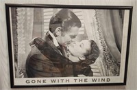 Large Framed Gone with the Wind Print