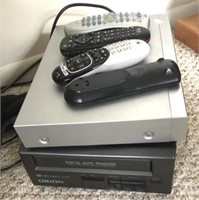 Vcr And Dvd Player