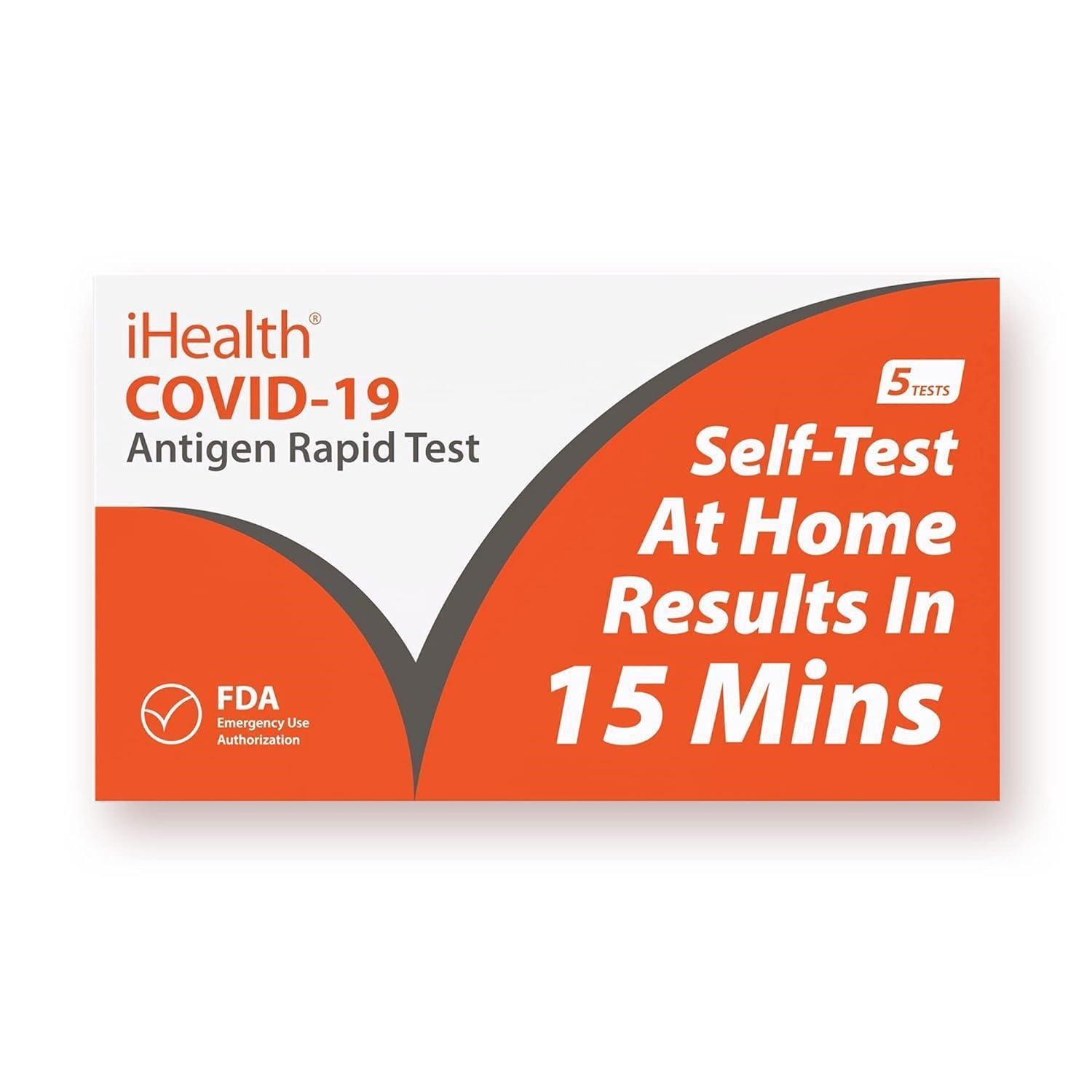 SEALED-iHealth COVID-19 Antigen Rapid Test