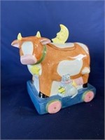 Cow Pull Toy Susan Winget Certified Int'l