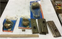 Home hardware - door plates, hinges, lamp kit