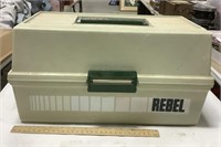 Rebel 600 tackle box w/ contents