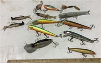 13 fishing lures