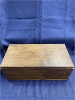 Wood box with side detail