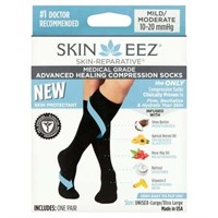 Skineez Hydrating Socks  Black S/M