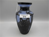 Chris Carpenter cameo 6" vase w/ Wolves