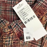 URBAN OUTFITTERS RED/ROUGE SIZE: M/L APPROX